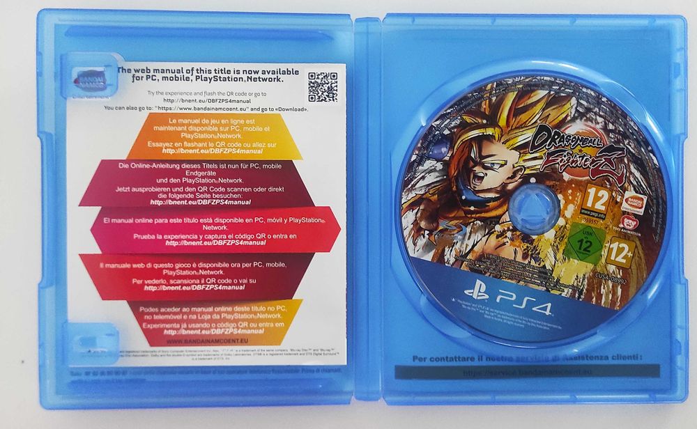 DragonBall Fighter Z - PS4 - Jogo - 24H Envio