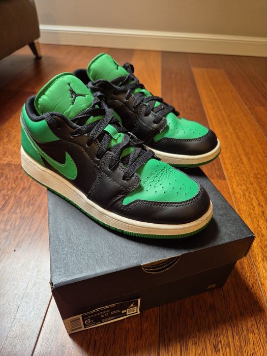 Sneakersy Air Jordan 1 Low zielone roz.38.5
