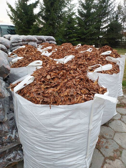 Kora sosnowa Mix do ściółkowania ogrodu bigbag 1m3