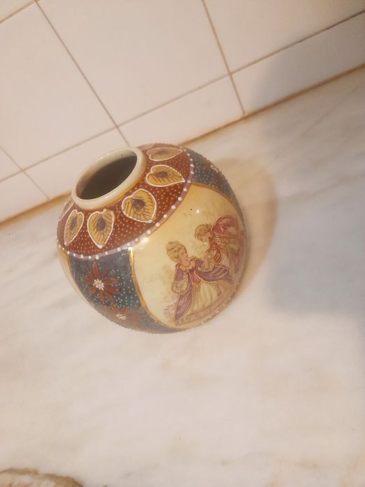 Vaso Decorativo Estilo Satsuma