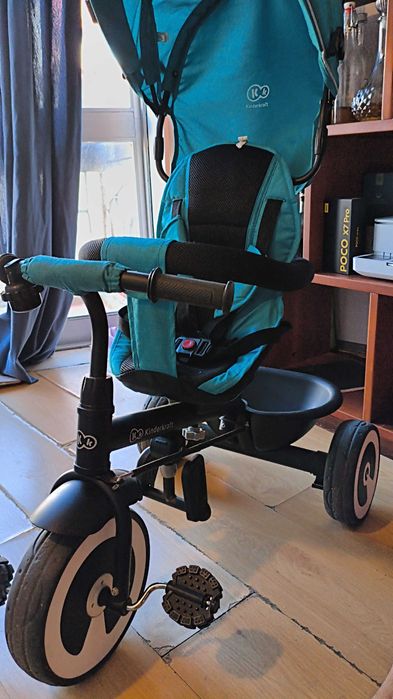 Triciclo Kinderkraft Triciclo Aston Turquesa