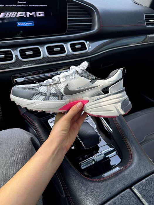 Кросівки Nike V2K Runtekk Silver/Pink premium