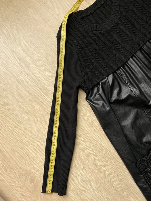 Сукня міні шкіряна