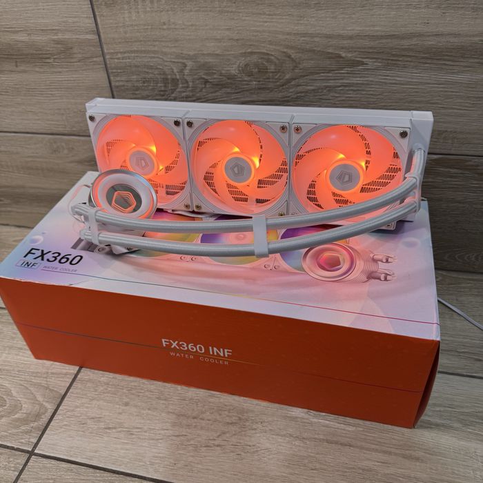 Водяне охолодження 360mm rgb white ID Cooling водянка, кулер