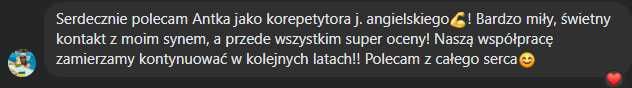 Korepetycje z języka Angielskiego od 100% maturzysty