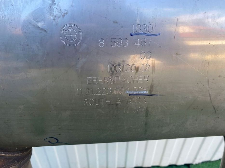 tłumik układ wydechowy do bmw x3 g01 m-pakiet