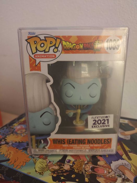 Funko Pop Dragonball Whis Eating Noodles Exclusive EcoTek #1089 - NOVO