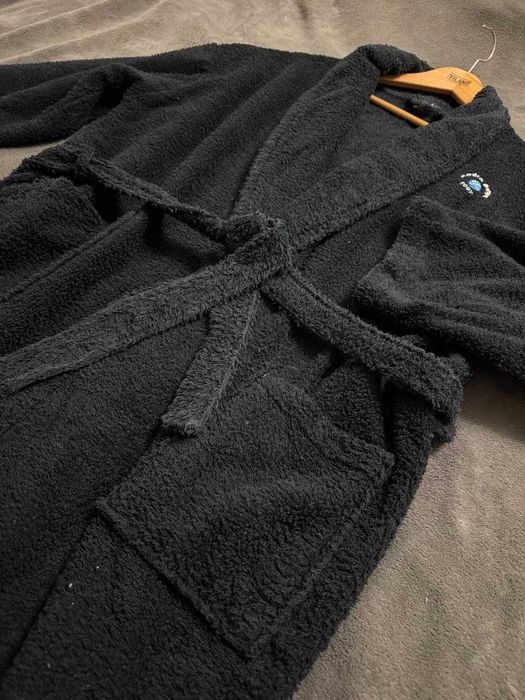 Халат махровий т.-синій, роз М