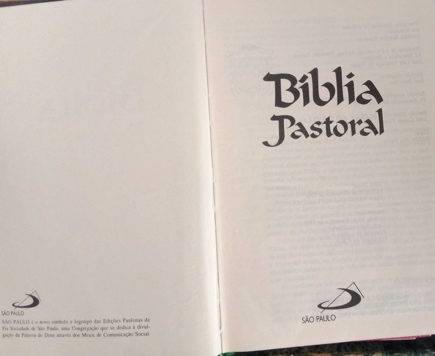 Bíblia Pastoral  - São Paulo