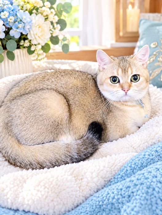 Котик золотий красунчик