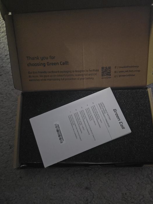Bateria litowo-jonowa marki Green Cell, do laptopa Dell