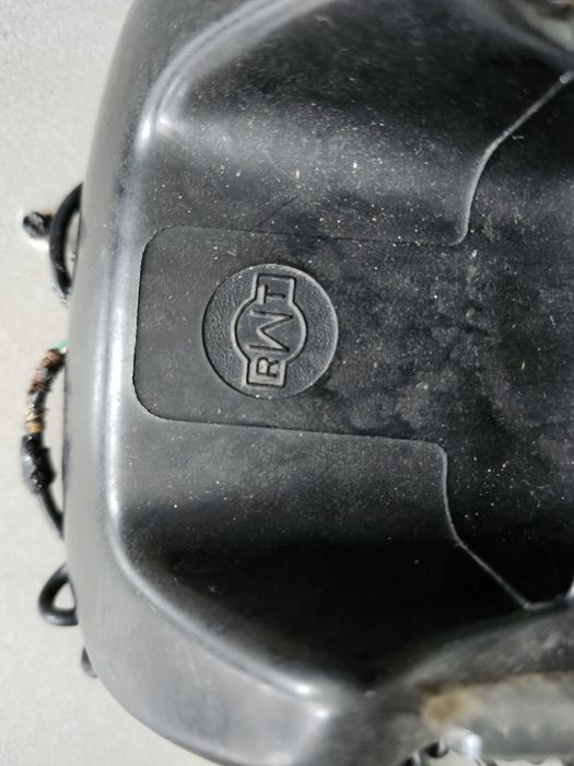 Czarny telefon stacjonarny tarczowy z czasów PRL RWT