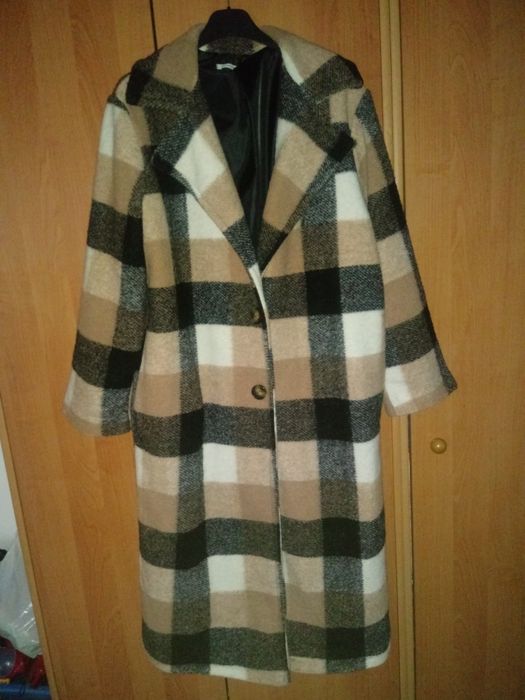 NOWY Płaszcz długi damski 40/42