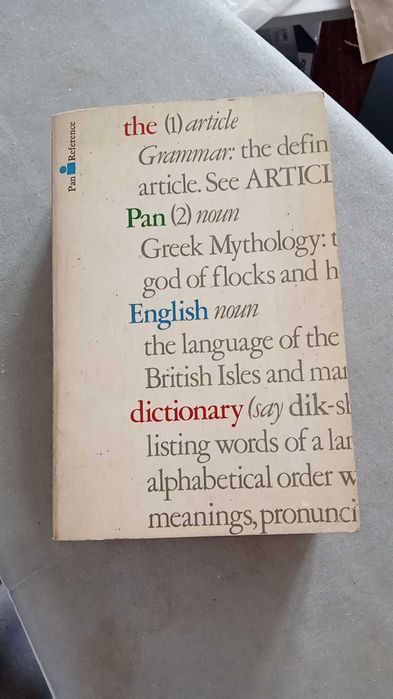 The Pan Dictionary 1979