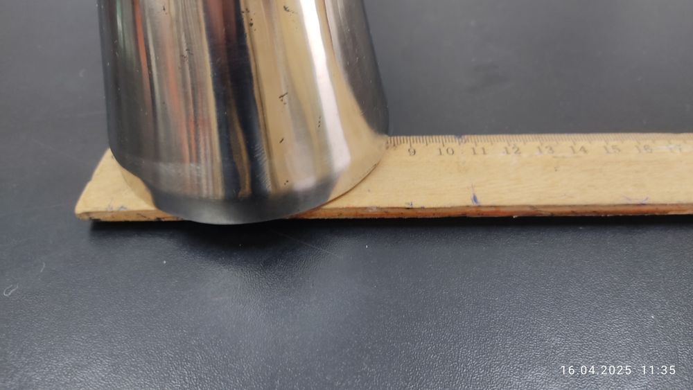 Турка для кофе (джезва) нержавейка ,170-200мл,  винтаж СССР,1959