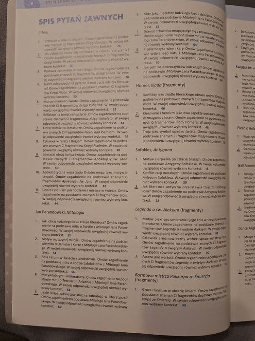 Matura język polski egzamin ustny Greg