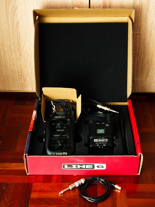 Sistema Wireless para Guitarra e Baixo - Line 6 Relay G50