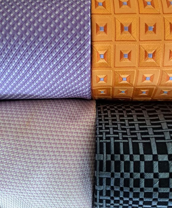 Gravatas de seda de designer