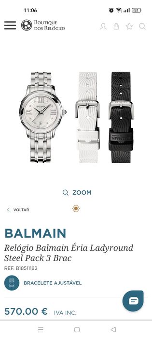 Relógio Balmain, original, novo. .