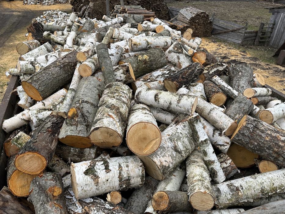 Дрова обрізки береза вільха сосна дуб граб ясен