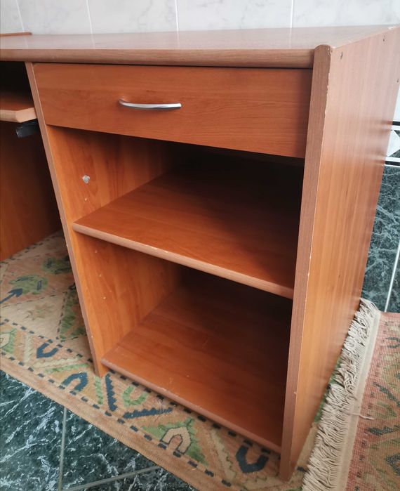 Secretária escrevenina computador