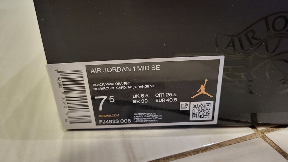 Nike air jordan mid 1 rozmiar 40,5