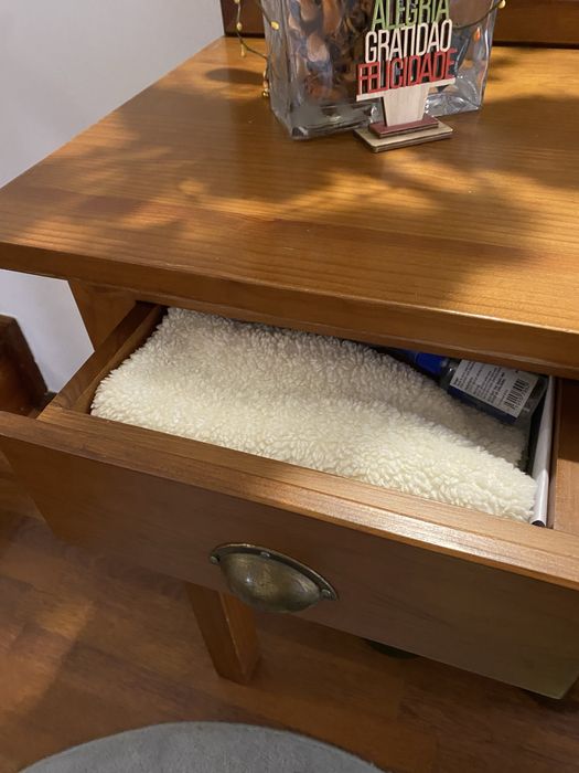 Movel entrada madeira maciça