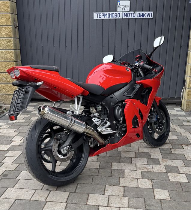 Yamaha R6 без пробігу по Україні обслужений доставка