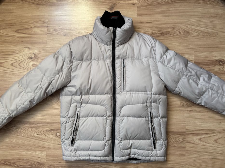 Пуховик чоловічий сірий укорочений, р. 48