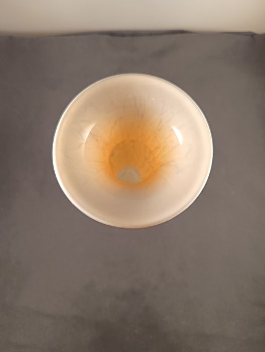 Wazon marmurek szkło Krosno Józefina