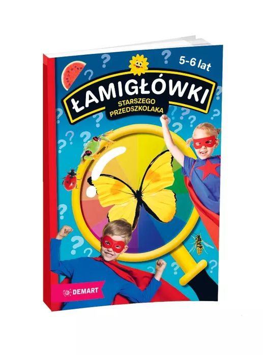 Łamigłówki starszego przedszkolaka. Demart