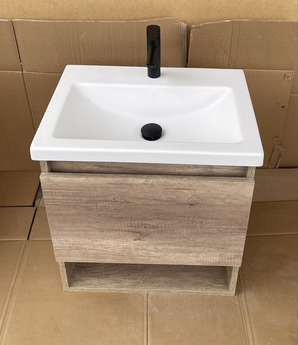 Умивальник на тумбу ,стільницю / раковина накладна + ТУМБА