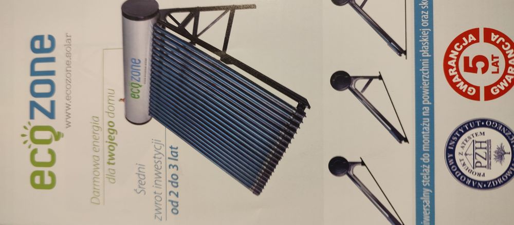 Kolektor słoneczny 200L