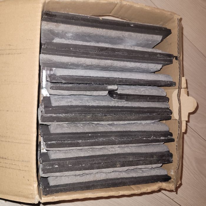 Płytka ścienna Topaz 2, cegła, kamień elewacyjny z Fugą,