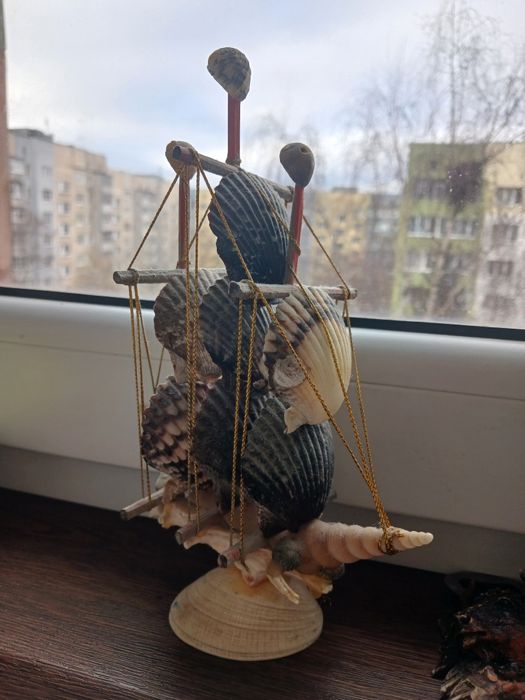 Відкривачка+кораблик з мушлів
