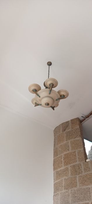 Conjunto de candeeiros todos da mesma gama vários tamanhos