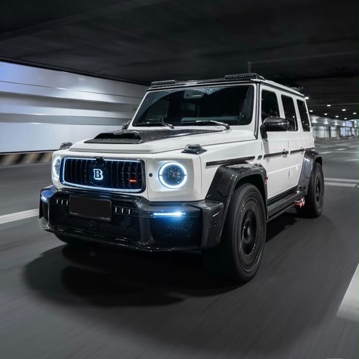 Обвес BRABUS ROCKET 2026 Карбон для Mercedes G-Class W464 W465 насадки, диски, накладка на капот, люстра, спойлер, рамка решетки