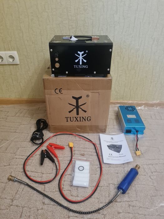 Компрессор PCP Tuxing TXET061 высокого давления 300 бар 12-220В