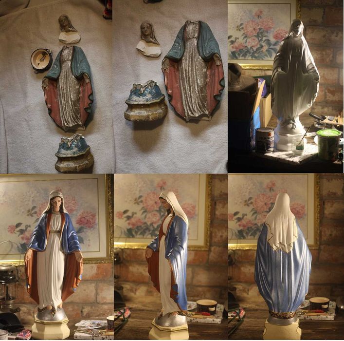 Odnawianie figur/ renowacja figurek