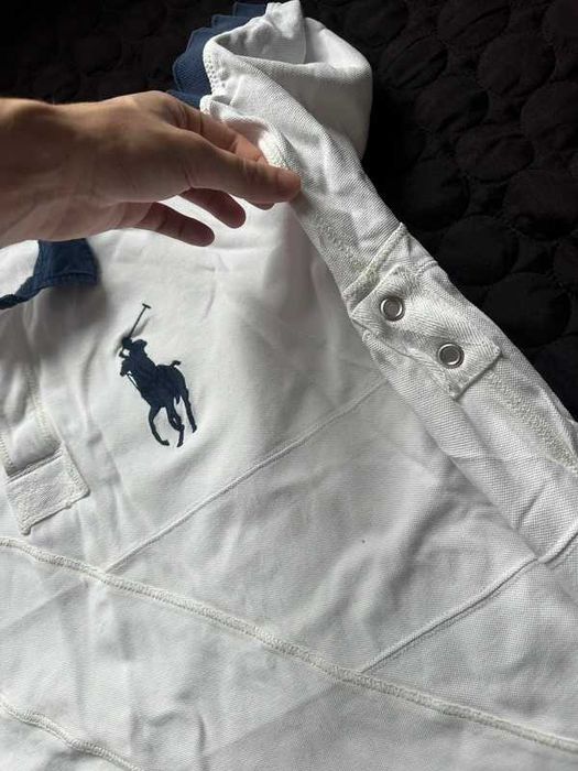 Chief Keef Polo Ralph Lauren Vintage Big Pony – Biała – rzadki model
