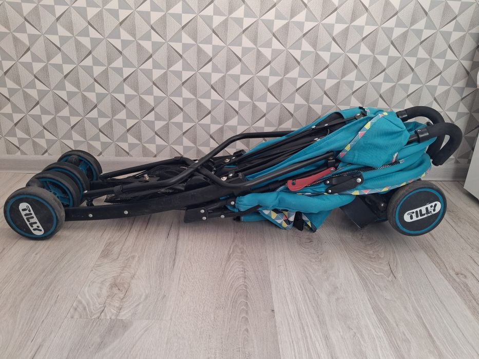 Прогулянковий візок "Тростинка" (колір - Бірюзовий)