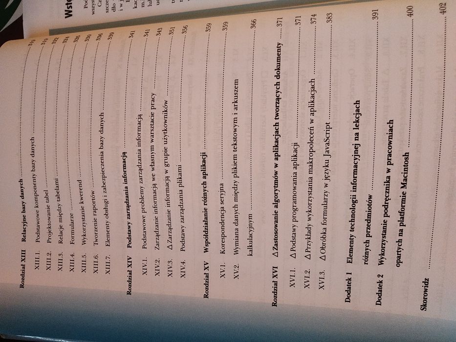 Technologia informacyjna nie tylko dla uczniów,szkoły ponadgimnazjalne