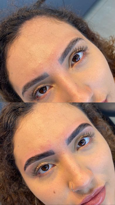 Sobrancelha brow lamination