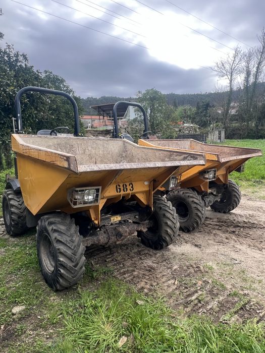 Dumper mecalac 3t