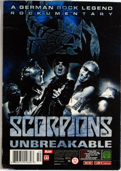 DVD Scorpions – Unbreakable - One Night In Vienna Łowicz • OLX.pl