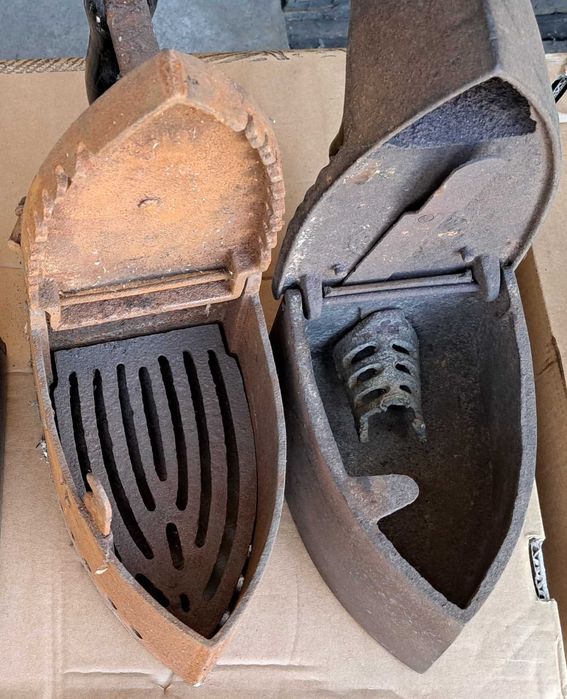 Stare żelazka 2 szt.