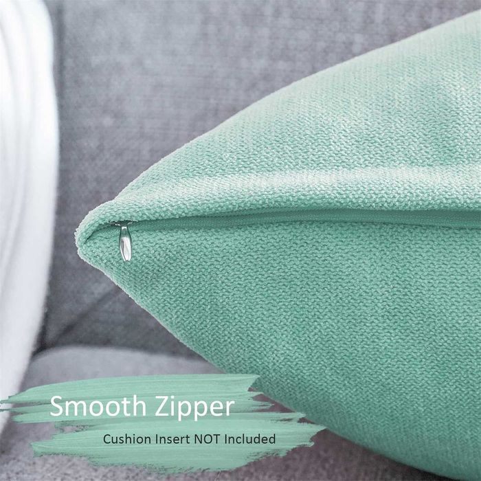 Poszewki na poduszki 2 sztuki 40x40 cm niebieski