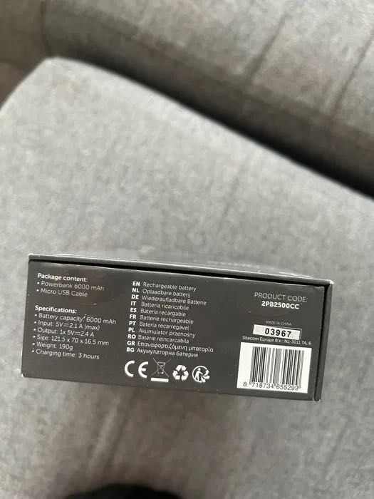 powerbank 6000 mAh