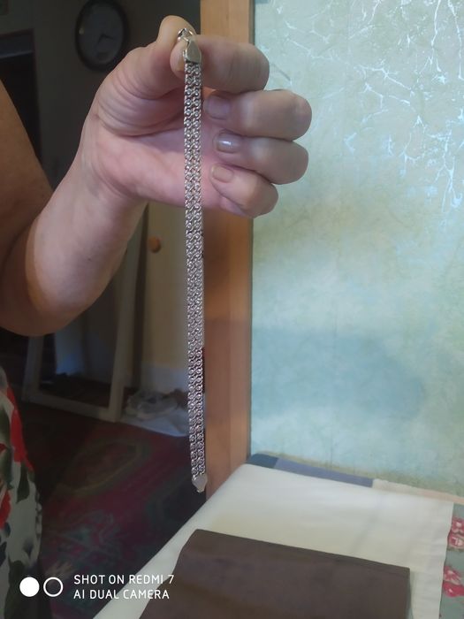 Браслет Срібний 925 проба з цирконієм