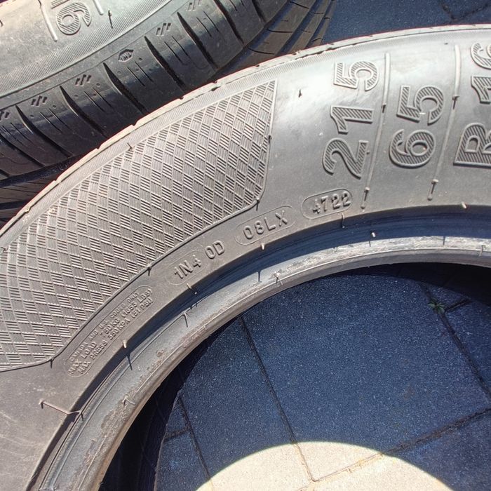 Opony 216/65/16 Kleber letnie